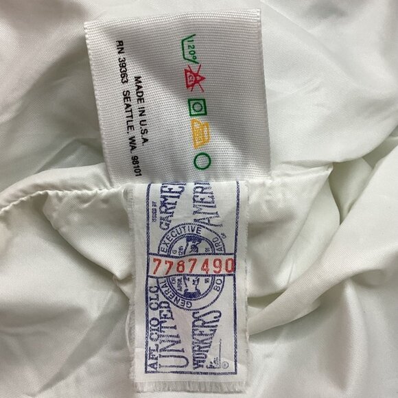 Vintage Roffe Pullover Half Zip Ski Jacket Women's Size Medium Pink Blue‎ White - Picture 6 of 10